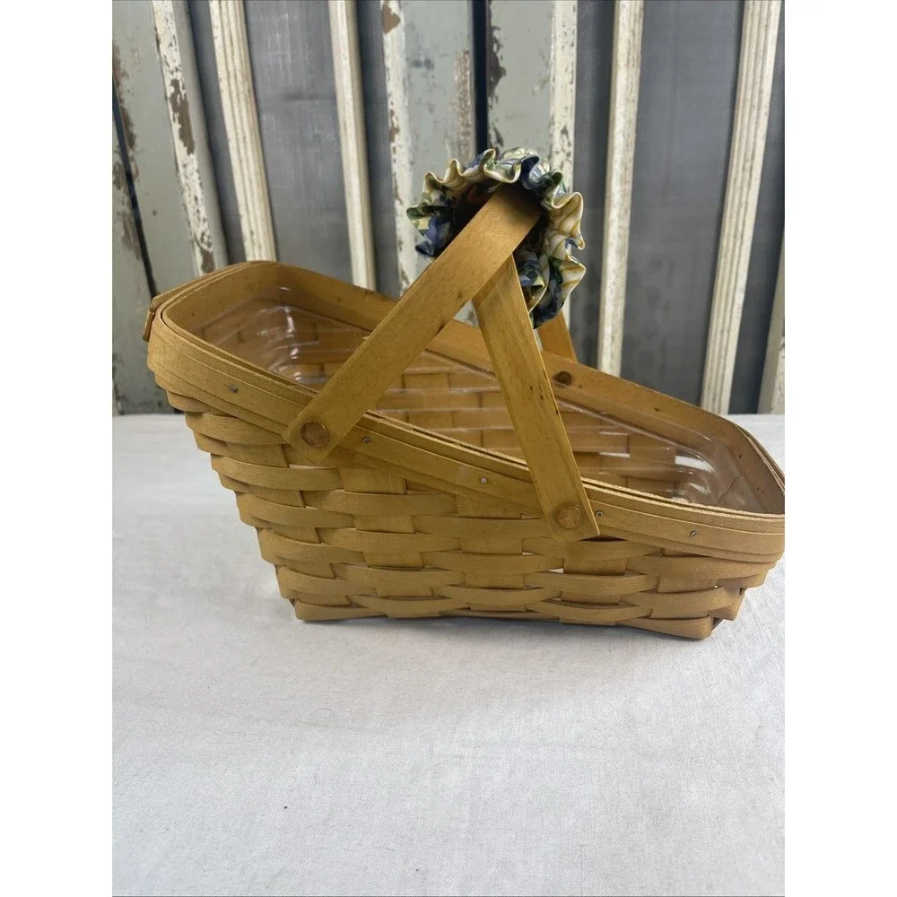 1999 Longaberger Slanted Vegetable Basket